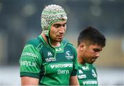 23 September 2017; Ultan Dillane and Jarrad Butler of Connacht react after the Guinness PRO14 Round 4 match between Connacht and Cardiff Blues at The Sportsground in Galway. Photo by Diarmuid Greene/Sportsfile