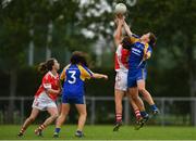 23 September 2017; Hannah Noonan of Parnells, London, in action against during All-Ireland Ladies Football Club 7’s where every county was represented by over 1,000 players competing in 3 grades for the honourof being the 2017 Ladies All Ireland Club 7s Champions. Naomh Mearnóg and St. Sylvester's were the host club to the intensely competitive clubs competition at Naomh Mearnóg in Portmarnock, Dublin. Photo by Eóin Noonan/Sportsfile