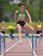 8 July 2012; Jessie Barr, Ferrybank AC, Waterford, in action during the Women's 400m semi-finals. Woodie’s DIY Senior Track and Field Championships of Ireland, Morton Stadium, Santry, Dublin. Picture credit: Brendan Moran / SPORTSFILE