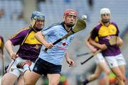 8 July 2012; Cormac Costello, Dublin, in action against Andrew Kenny, Wexford. Electric Ireland Leinster GAA Hurling Minor Championship Final, Dublin v Wexford, Croke Park, Dublin. Picture credit: Brian Lawless / SPORTSFILE