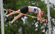 8 July 2012; Thomas Houlihan, West Waterford AC, in action during the Men's Pole Vault. Woodie’s DIY Senior Track and Field Championships of Ireland, Morton Stadium, Santry, Dublin. Picture credit: Brendan Moran / SPORTSFILE