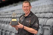 10 July 2012; Sligo footballer Adrian Marren with his GAA / GPA Player of the Month Award, sponsored by Opel, for June. Croke Park, Dublin. Picture credit: Barry Cregg / SPORTSFILE.
