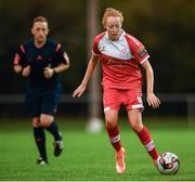 23 September 2017; Niamh Prior of Shelbourne Ladies during the Continental Tyres Women's National League Cup Final match between Peamount United and Shelbourne Ladies at Greenogue in Dublin. Photo by Stephen McCarthy/Sportsfile