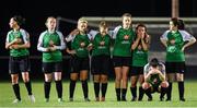 23 September 2017; Peamount United players during the Continental Tyres Women's National League Cup Final match between Peamount United and Shelbourne Ladies at Greenogue in Dublin. Photo by Stephen McCarthy/Sportsfile