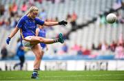 24 September 2017; Aisling McCarthy of Tipperary scores a point during the TG4 Ladies Football All-Ireland Intermediate Championship Final match between Tipperary and Tyrone at Croke Park in Dublin. Photo by Cody Glenn/Sportsfile