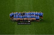 24 September 2017; The Dublin squad during the TG4 Ladies Football All-Ireland Senior Championship Final match between Dublin and Mayo at Croke Park in Dublin. Photo by Stephen McCarthy/Sportsfile