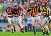 8 July 2012; Cyril Donnellan, Galway, in action against Jackie Tyrrell and Tommy Walsh, right, Kilkenny. Leinster GAA Hurling Senior Championship Final, Kilkenny v Galway, Croke Park, Dublin. Picture credit: Brian Lawless / SPORTSFILE