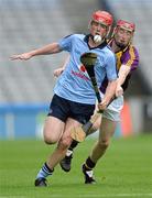 8 July 2012; Conor McHugh, Dublin, in action against Anthony Roche, Wexford. Electric Ireland Leinster GAA Hurling Minor Championship Final, Dublin v Wexford, Croke Park, Dublin. Picture credit: Brian Lawless / SPORTSFILE