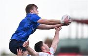 23 September 2017; Ed Brennan of Leinster during the under 18 schools interprovincial match between Leinster and Ulster at Donnybrook Stadium in Dublin. Photo by Ramsey Cardy/Sportsfile