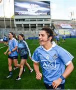 24 September 2017; Niamh Collins of Dublin following the TG4 Ladies Football All-Ireland Senior Championship Final match between Dublin and Mayo at Croke Park in Dublin. Photo by Cody Glenn/Sportsfile