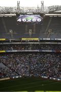 24 September 2017; The attendance of 46,286 is shown during the TG4 Ladies Football All-Ireland Senior Championship Final match between Dublin and Mayo at Croke Park in Dublin. Photo by Stephen McCarthy/Sportsfile