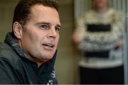 25 September 2017; Munster director of rugby Rassie Erasmus during a Munster Rugby Press Conference at the University of Limerick in Limerick. Photo by Diarmuid Greene/Sportsfile