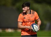 25 September 2017; Fineen Wycherley of Munster during Munster Rugby Squad Training at the University of Limerick in Limerick. Photo by Diarmuid Greene/Sportsfile