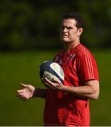 25 September 2017; Munster director of rugby Rassie Erasmus during Munster Rugby Squad Training at the University of Limerick in Limerick. Photo by Diarmuid Greene/Sportsfile