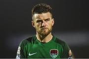 25 September 2017; A dejected Steven Beattie of Cork City after the final whistle during the SSE Airtricity Premier Division match between Cork City and Dundalk at Turners Cross, in Cork. Photo by Eóin Noonan/Sportsfile