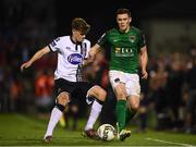 25 September 2017; Garry Buckley of Cork City in action against Sean Gannon of Dundalk during the SSE Airtricity Premier Division match between Cork City and Dundalk at Turners Cross in Cork. Photo by Stephen McCarthy/Sportsfile