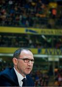 26 September 2017; Republic of Ireland manager Martin O'Neill during a Q&A session following a press conference at the Aviva HQ in Hatch Street Upper, Dublin. Photo by Seb Daly/Sportsfile