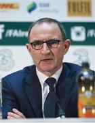 26 September 2017; Republic of Ireland manager Martin O'Neill during a press conference at the Aviva HQ in Hatch Street Upper, Dublin. Photo by Seb Daly/Sportsfile