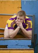 14 July 2012; A dejected Aindreas Doyle, Wexford, following defeat. GAA Football All-Ireland Senior Championship Qualifier, Round 2, Tipperary v Wexford, Semple Stadium, Thurles, Co. Tipperary. Picture credit: Stephen McCarthy / SPORTSFILE
