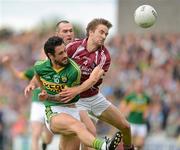 15 July 2012; Paul Galvin, Kerry, in action against Kevin Maguire, 4, and Michael Ennis, Westmeath. GAA Football All-Ireland Senior Championship Qualifier, Round 2, Westmeath v Kerry, Cusack Park, Mullingar, Co. Westmeath. Picture credit: Matt Browne / SPORTSFILE