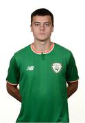 3 September 2017; Jordan Doherty of Republic of Ireland during the Republic of Ireland U19 Squad Portraits at the Woodlands Hotel in Waterford. Photo by Diarmuid Greene/Sportsfile