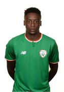 3 September 2017; Jonathan Afolabi of Republic of Ireland during the Republic of Ireland U19 Squad Portraits at the Woodlands Hotel in Waterford. Photo by Diarmuid Greene/Sportsfile