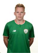 3 September 2017; Anthony Scully of Republic of Ireland during the Republic of Ireland U19 Squad Portraits at the Woodlands Hotel in Waterford. Photo by Diarmuid Greene/Sportsfile