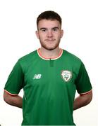3 September 2017; Aaron Connolly of Republic of Ireland during the Republic of Ireland U19 Squad Portraits at the Woodlands Hotel in Waterford. Photo by Diarmuid Greene/Sportsfile