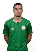 3 September 2017; Canice Carroll of Republic of Ireland during the Republic of Ireland U19 Squad Portraits at the Woodlands Hotel in Waterford. Photo by Diarmuid Greene/Sportsfile