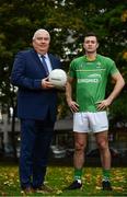 27 September 2017; In attendance at the announcement of EirGrid as team sponsor for the International Rules side that will travel to Australia over the two-test series in November are Ireland International Rules manager Joe Kernan and player Conor McKenna. EirGrid is a state-owned company that operates the national grid in Ireland. EirGrid’s task is to deliver a safe, secure and reliable supply of electricity now, and in the future. Photo by Sam Barnes/Sportsfile