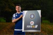 27 September 2017; EA SPORTS™ celebrates 10 years of SSE Airtricity League action with the return of the FIFA 18 Club packs! Featuring the individual club crest of all 12 Premier Division teams, Irish fans from across the country can show their support and download the special sleeve for free when the game launches this Friday 29th September from www.easports.com/uk/fifa/club-packs-17/league-of-ireland . Pictured at the launch of FIFA 18 Club packs at the Iveagh Gardens in Dublin is Dean Clarke of Limerick FC. Photo by Stephen McCarthy/Sportsfile