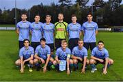 27 September 2017; The UCD team before the U19 UEFA Youth League First Round match between UCD and Molde FK at UCD Bowl in Belfield, Dublin. Photo by Matt Browne/Sportsfile