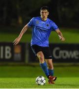 27 September 2017; Luka Lovic of UCD during the U19 UEFA Youth League First Round match between UCD and Molde FK at UCD Bowl in Belfield, Dublin. Photo by Matt Browne/Sportsfile