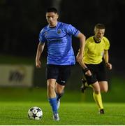 27 September 2017; Conor Crowley of UCD during the U19 UEFA Youth League First Round match between UCD and Molde FK at UCD Bowl in Belfield, Dublin. Photo by Matt Browne/Sportsfile