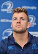 28 September 2017; Jordi Murphy of Leinster in attendance during a Leinster Rugby Press Conference at the RDS Arena in Dublin. Photo by Matt Browne/Sportsfile