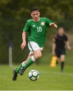 27 September 2017; Paddy Moore of Republic of Ireland during the International Friendly match between Republic of Ireland and Brazil at the AUL Complex in Dublin. Photo by Piaras Ó Mídheach/Sportsfile