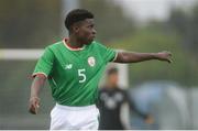 27 September 2017; Timi Sobowale of Republic of Ireland during the International Friendly match between Republic of Ireland and Brazil at the AUL Complex in Dublin. Photo by Piaras Ó Mídheach/Sportsfile