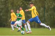27 September 2017; Renan of Brazil during the International Friendly match between Republic of Ireland and Brazil at the AUL Complex in Dublin. Photo by Piaras Ó Mídheach/Sportsfile