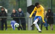 27 September 2017; Ivonei of Brazil during the International Friendly match between Republic of Ireland and Brazil at the AUL Complex in Dublin. Photo by Piaras Ó Mídheach/Sportsfile