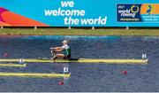 29 September 2017; Sanita Puspure of Ireland finishing second in the Women's Single Sculls Semifinal during the World Rowing Championships in Sarasota, Florida, USA. Photo by Ed Hewitt/row2k/Sportsfile