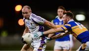 29 September 2017; Pat Burke of Kilmacud Crokes in action against Jack King of Castleknock during the Dublin County Senior Football Championship Quarter-Final match between Castleknock and Kilmacud Crokes at Parnell Park in Dublin. Photo by Piaras Ó Mídheach/Sportsfile