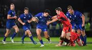 29 September 2017; Joey Carbery of Leinster breaks clear of James Johnstone of Edinburgh during the Guinness PRO14 Round 5 match between Leinster and Edinburgh at the RDS Arena in Dublin. Photo by Brendan Moran/Sportsfile