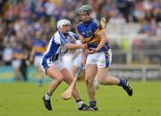 15 July 2012; Brian O'Meara, Tipperary, in action against Stephen Molumphy, Waterford. Munster GAA Hurling Senior Championship Final, Waterford v Tipperary, Pairc Ui Chaoimh, Cork. Picture credit: Stephen McCarthy / SPORTSFILE
