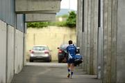 15 July 2012; A Laois player makes his way out of the ground after the game. GAA Football All-Ireland Senior Championship Qualifier, Round 2, Laois v Monaghan, O'Moore Park, Portlaoise, Co. Laois. Picture credit: Dáire Brennan / SPORTSFILE
