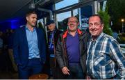 29 September 2017; Supporters in The Blue Room with Leinster player Jamie Heaslip ahead of the Guinness PRO14 Round 5 match between Leinster and Edinburgh at the RDS Arena in Dublin. Photo by Ramsey Cardy/Sportsfile