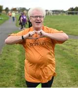 30 September 2017; Ed McGrane, from Lucan, Co Dublin, finishes the run. parkrun Ireland in partnership with Vhi, added their 79th event on Saturday, September 30th, with the introduction of the Darndale parkrun. parkruns take place over a 5km course weekly, are free to enter and are open to all ages and abilities, providing a fun and safe environment to enjoy exercise. To register for a parkrun near you visit www.parkrun.ie. New registrants should select their chosen event as their home location. You will then receive a personal barcode which acts as your free entry to any parkrun event worldwide. The Football Pavilion, Darndale, Dublin. Photo by Cody Glenn/Sportsfile