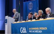 30 September 2017; Frank Murphy, Secretary of the Cork County Board, speaking during a GAA Special Congress at Croke Park in Dublin. Photo by Piaras Ó Mídheach/Sportsfile