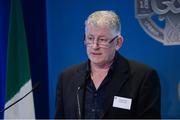 30 September 2017; Tim Floyd, Tipperary County Board Secretary, speaking during a GAA Special Congress at Croke Park in Dublin. Photo by Piaras Ó Mídheach/Sportsfile