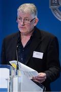 30 September 2017; Tim Floyd, Tipperary County Board Secretary, speaking during a GAA Special Congress at Croke Park in Dublin. Photo by Piaras Ó Mídheach/Sportsfile