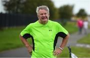30 September 2017; Michael Clancy finishing the run. parkrun Ireland in partnership with Vhi, added their 79th event on Saturday, September 30th, with the introduction of the Darndale parkrun. parkruns take place over a 5km course weekly, are free to enter and are open to all ages and abilities, providing a fun and safe environment to enjoy exercise. To register for a parkrun near you visit www.parkrun.ie. New registrants should select their chosen event as their home location. You will then receive a personal barcode which acts as your free entry to any parkrun event worldwide. The Football Pavilion, Darndale, Dublin. Photo by Cody Glenn/Sportsfile